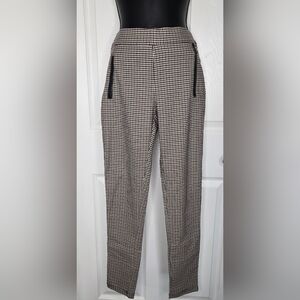 Calvin Klein Houndstooth Pull Up Pants Size 4